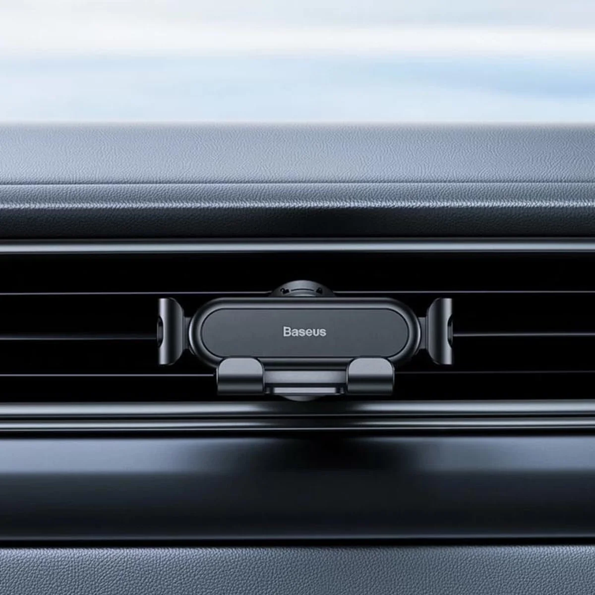 Автоутримувач Baseus Stable Gravitational Car Mount Lite (Air Outlet Version) (SUWX01) Чорний
