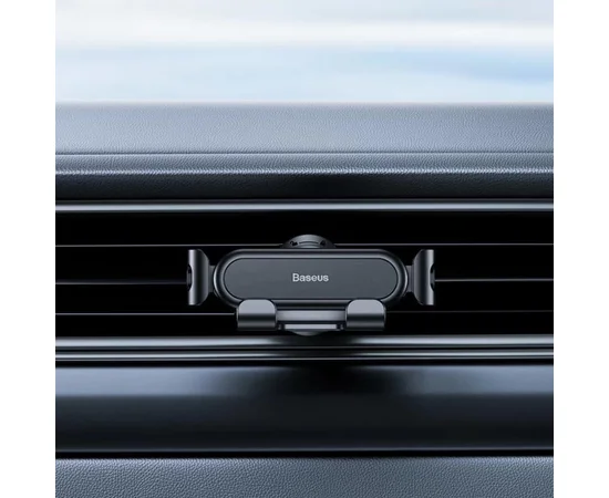 Автодержатель Baseus Stable Gravitational Car Mount Lite (Air Outlet Version) (SUWX01) Черный