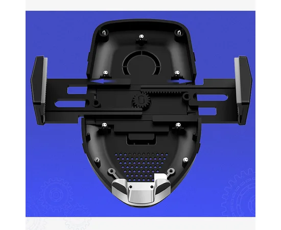 Автодержатель с БЗУ USAMS US-CD72 (wireless) Черный