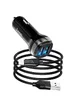 АЗУ Hoco Z40 (2USB 2.4A) + Lightning Черный