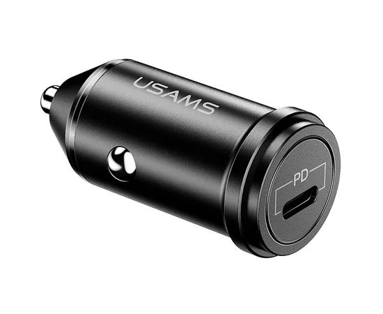 АЗУ Usams US-CC095 C14 18W PD3.0 Fast Charging Черный