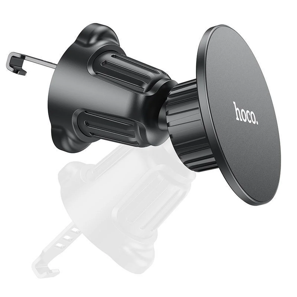Автодержатель Hoco H12 Fine jade ring (air outlet) Black