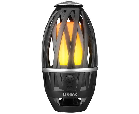 Фонарь аккумуляторный S-link SL-F807 34 Leds 1200mAh USB Rechargeable Flame Effect Decorative Черный