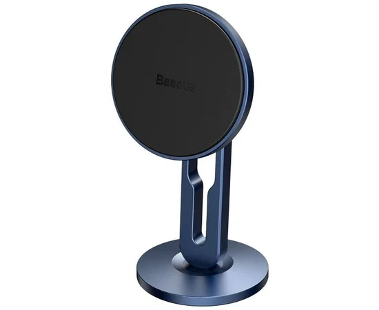 Автодержатель Baseus Hollow Magnetic with Clamping Function Vertical Type Синий
