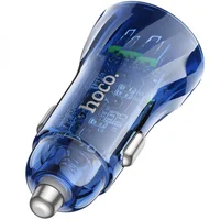 АЗУ Hoco Z47 Transparent Discovery Edition QC3.0 Transparent blue