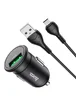 АЗУ Hoco Z43 QC3.0 (1USB/18W) + MicroUSB Черный