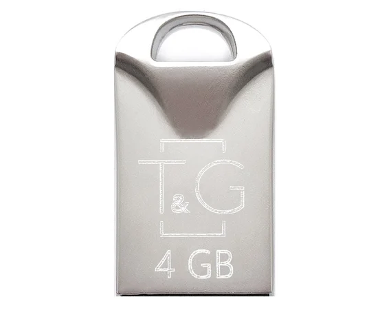 Флеш-драйв USB Flash Drive T&G 106 Metal Series 4GB Серебряный
