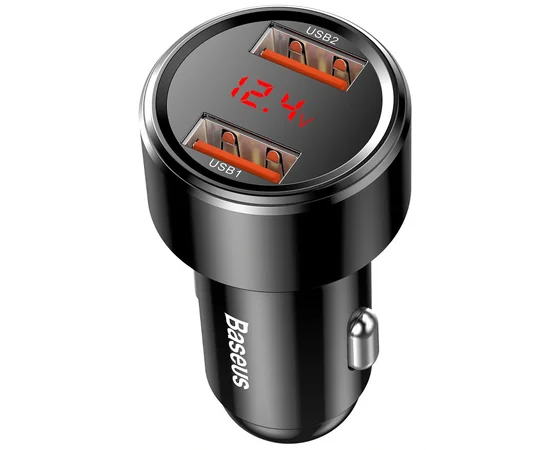 АЗУ Baseus Magic Series PPS (2USB 45W/QC/PD/LCD) (CCMLC20A) Черный