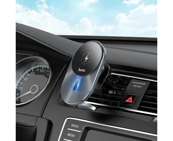 Автотримач Hoco CA91 магнітний Сірий