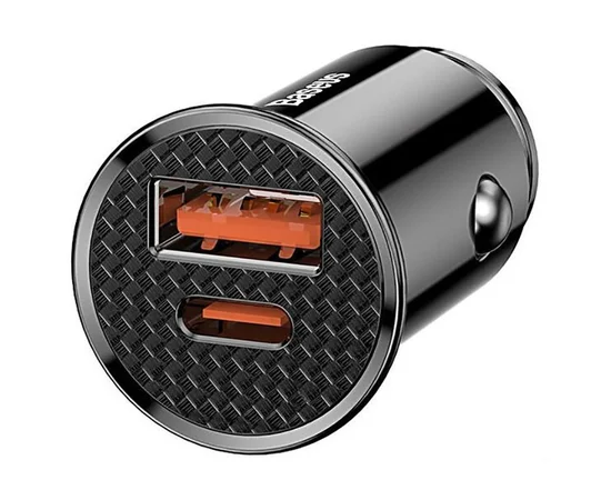 АЗУ Baseus Circular Plastic PD3.0 QC 4.0 + 30W USB + Type-C Black