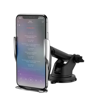 Автодержатель з БЗУ Hoco S14 Сталевий