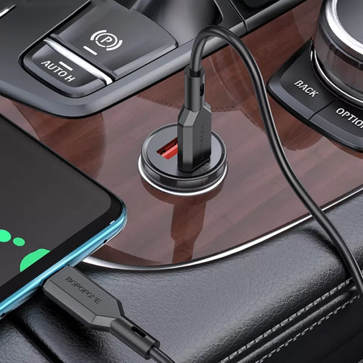 АЗУ Borofone BZ18A PD20W+QC3.0 Черный