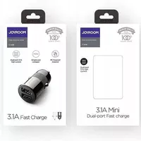 АЗУ Joyroom C-A06 (2 USB/3.1A) Чорний