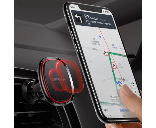Автотримач Joyroom ZS205 магнітний у решітку Чорний