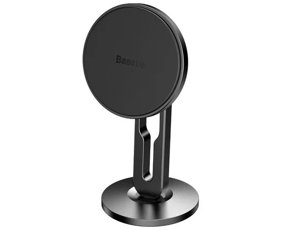 Автодержатель Baseus Hollow Magnetic with Clamping Function Vertical Type Черный