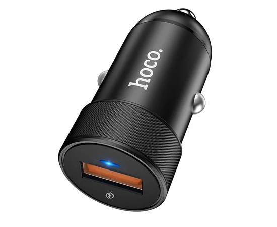 АЗУ Hoco Z32A QC3.0 (1USB/4.0A) + MicroUSB Черный