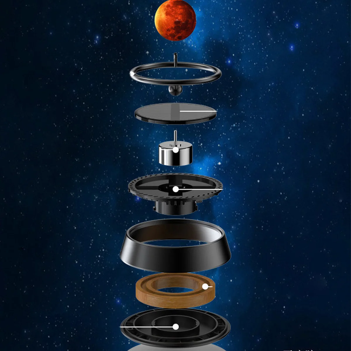 Ароматизатор/освіжувач повітря в машину Planet Earth Silver