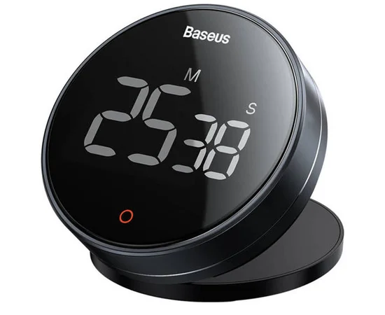 Електронний таймер Baseus heyo rotation countdown timer Pro (FMDS000013) Dark Gray
