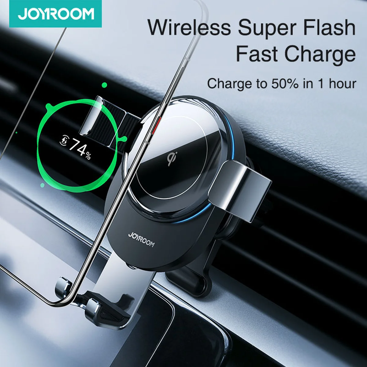 Автодержатель Joyroom JR-ZS212 раздвижной в решетку Серый