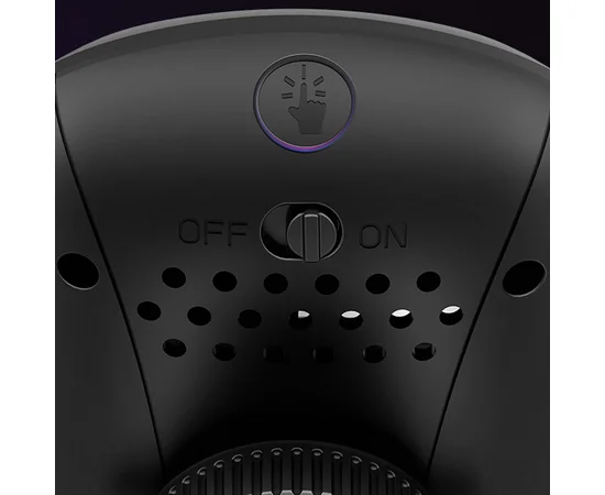 Автодержатель USAMS US-CD101 Automatic Touch Induction Wireless Charging Car Holder (Center Console) Чорний