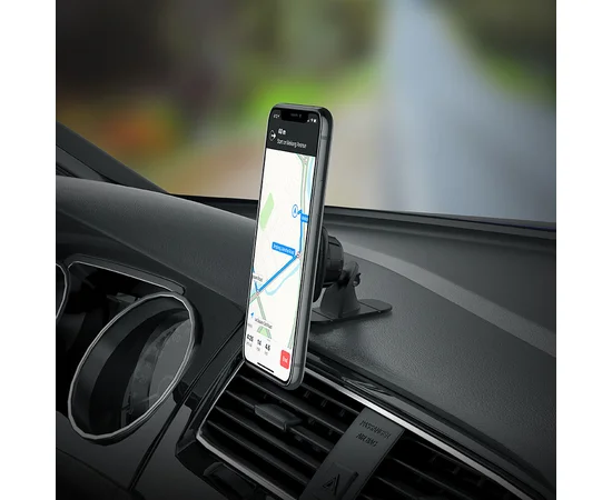 Автодержатель Hoco CA66 магнітний Чорний