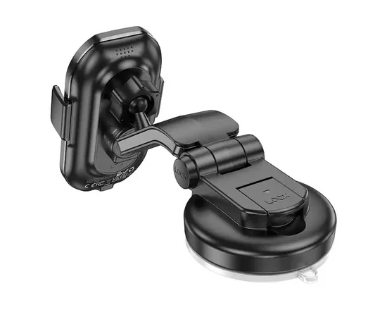 Автотримач із БЗУ Borofone BH206 Wireless Charging Car Чорний