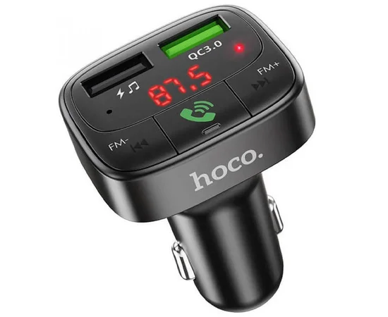 АЗУ FM модулятор HOCO E59 Черный