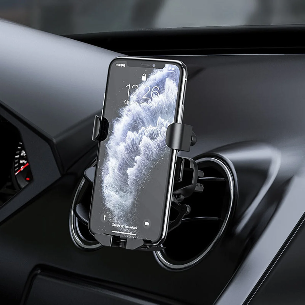 Автотримач Borofone BH32 Чорний