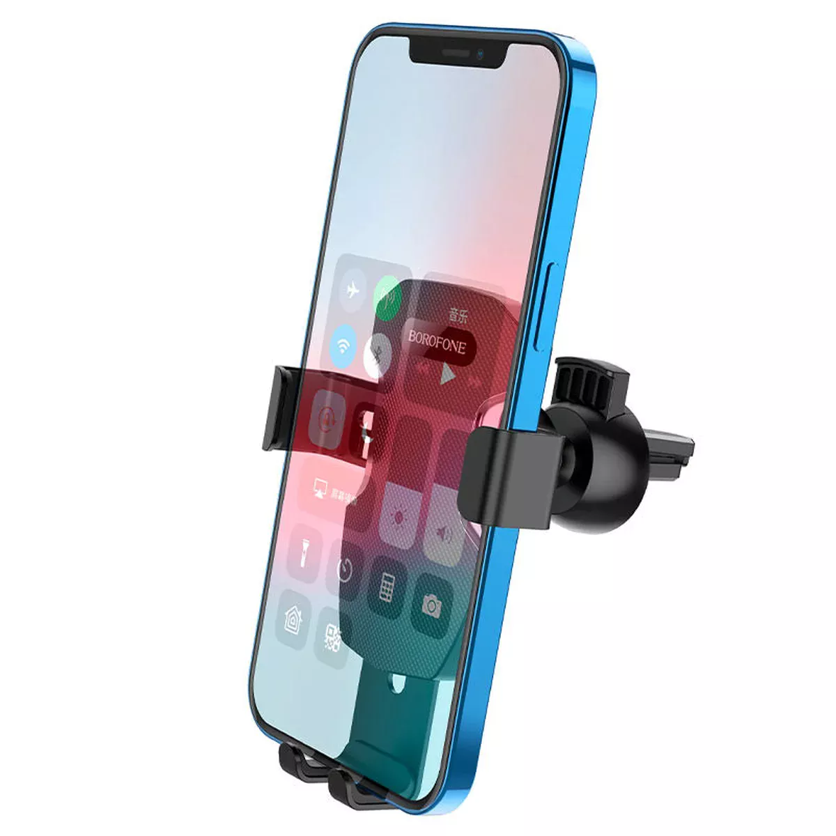 Автодержатель Borofone BH55 Черно - стальной