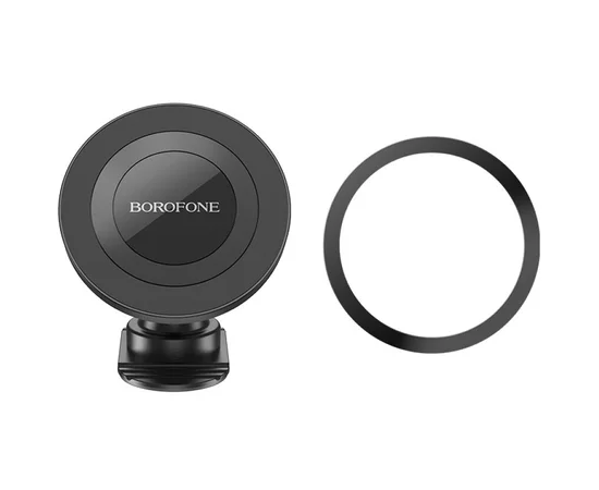 Автодержатель Borofone BH91 Ring magnetic (center console) Black