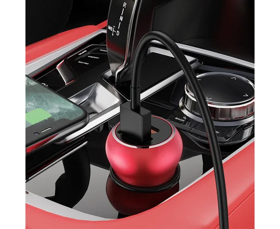 АЗУ Hoco Z38 PD20W+QC3.0 Type-C + USB Красный