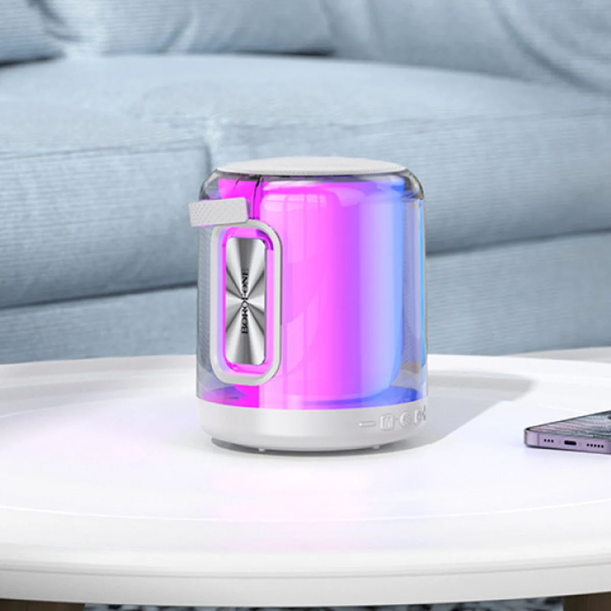 Bluetooth Колонка Borofone BR30 Auspicious colorful sports Gray