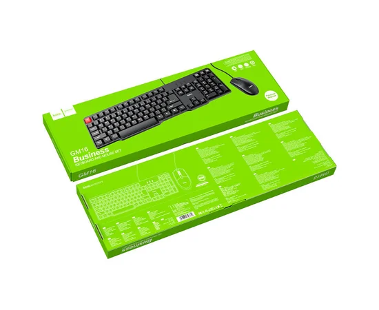 Ігрова клавіатура + миша Hoco GM16 Чорний