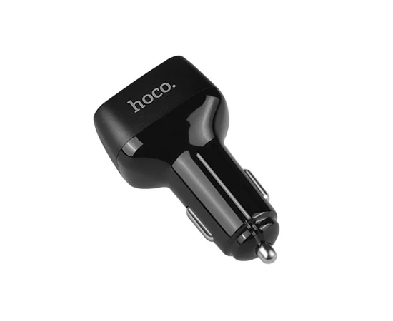 АЗП Hoco Z15A QC3.0 (3USB / 4.8A) Чорний