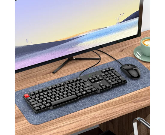 Ігрова клавіатура + миша Hoco GM16 Чорний