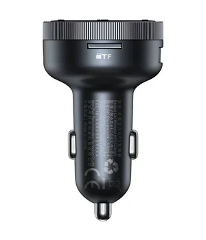 АЗУ FM модулятор Baseus Enjoy (5V/3.4A) (CCLH-01) Чорний