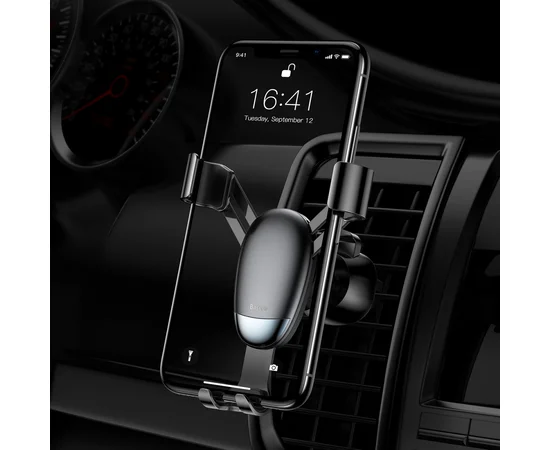 Автодержатель Baseus Mini Gravity Черный