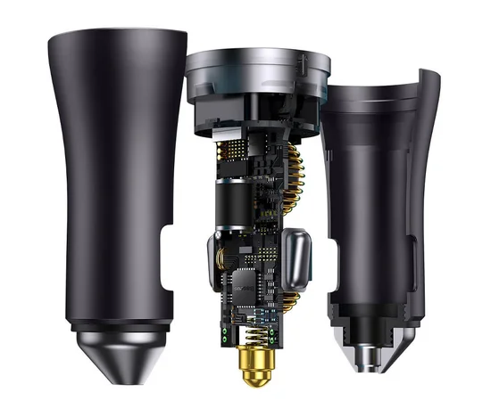 АЗУ Baseus Golden Contactor Pro Dual Type-C+Type-C 40W (CGJP00001) Темно-сірий