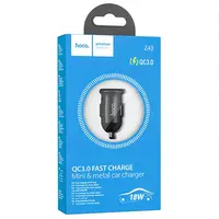 АЗУ Hoco Z43 QC3.0 (1USB/18W) Чорний