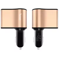 АЗП Hoco Z10 (2USB / 2.1A + LCD) Чорний