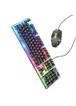 Ігрова клавіатура + миша Hoco GM18 Luminous Black