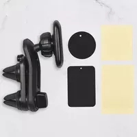 Автодержатель Hoco CA68 магнитный Черный