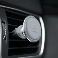Автотримач магнітний Baseus SUGX Air Vent with Cable clip Сірий