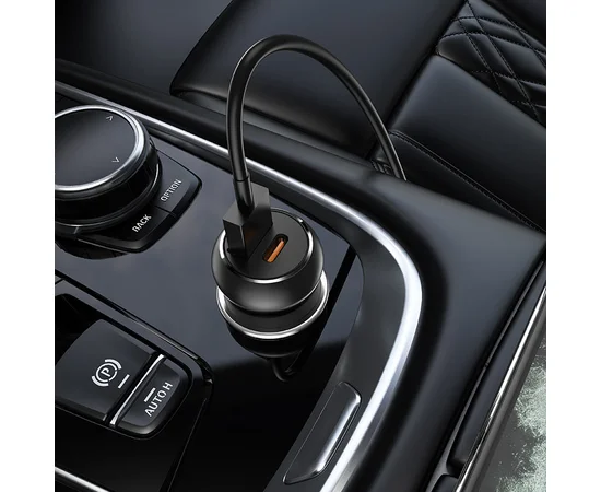 АЗУ Hoco Z38 PD20W+QC3.0 Type-C + USB Черный