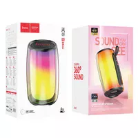 Bluetooth Колонка Hoco HC18 Jumper colorful luminous Black