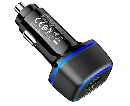 АЗУ Borofone BZ14A PD20W+QC3.0 (1Type-C/1USB/3A) Чорний