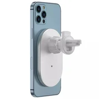 Автодержатель с БЗУ Wiwu MagSafe Wireless Charger Car mount CH-306 15W  White