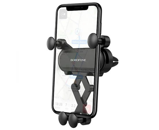 Автодержатель Borofone BH19 Eddie Черный