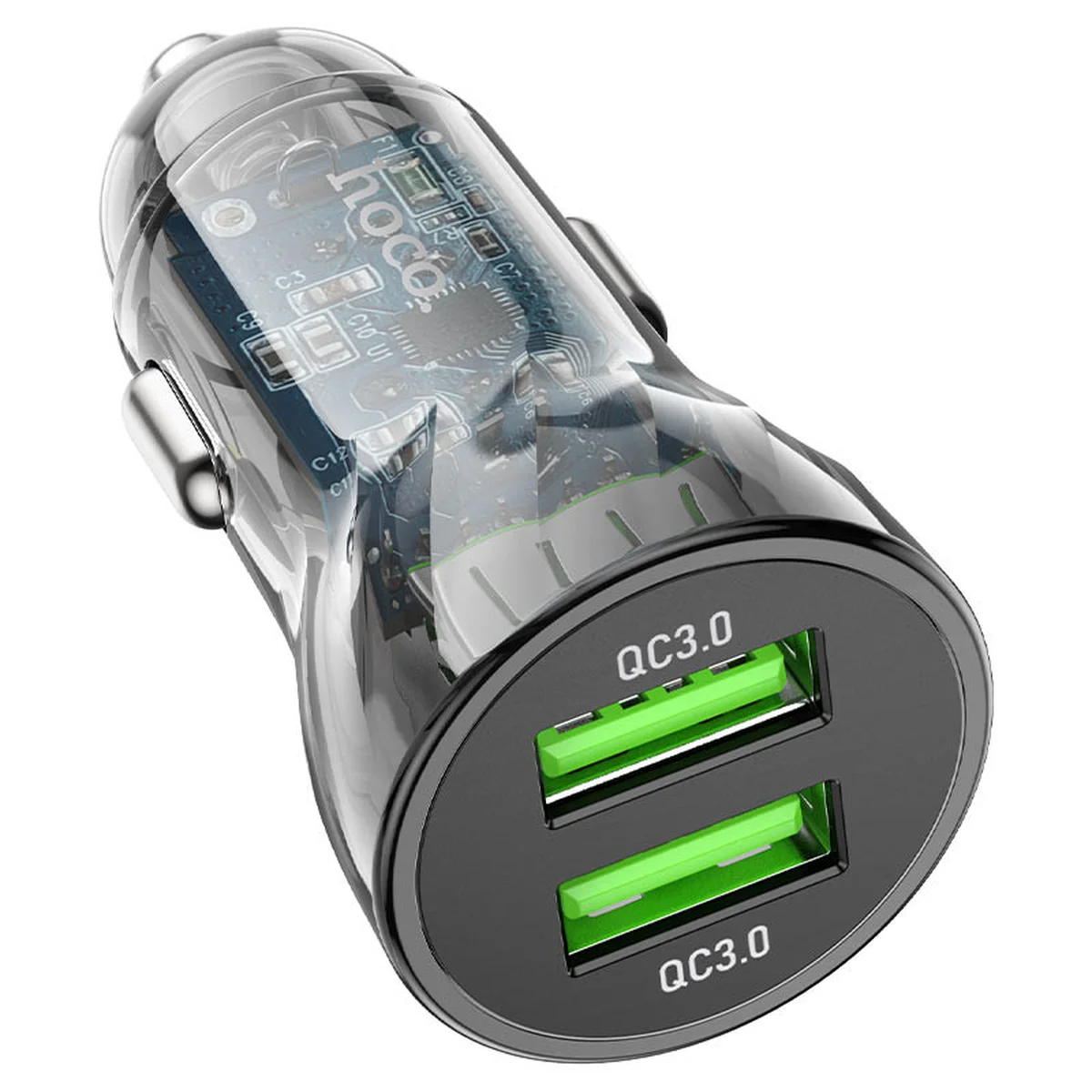 АЗУ Hoco Z47 Transparent Discovery Edition QC3.0 Transparent black