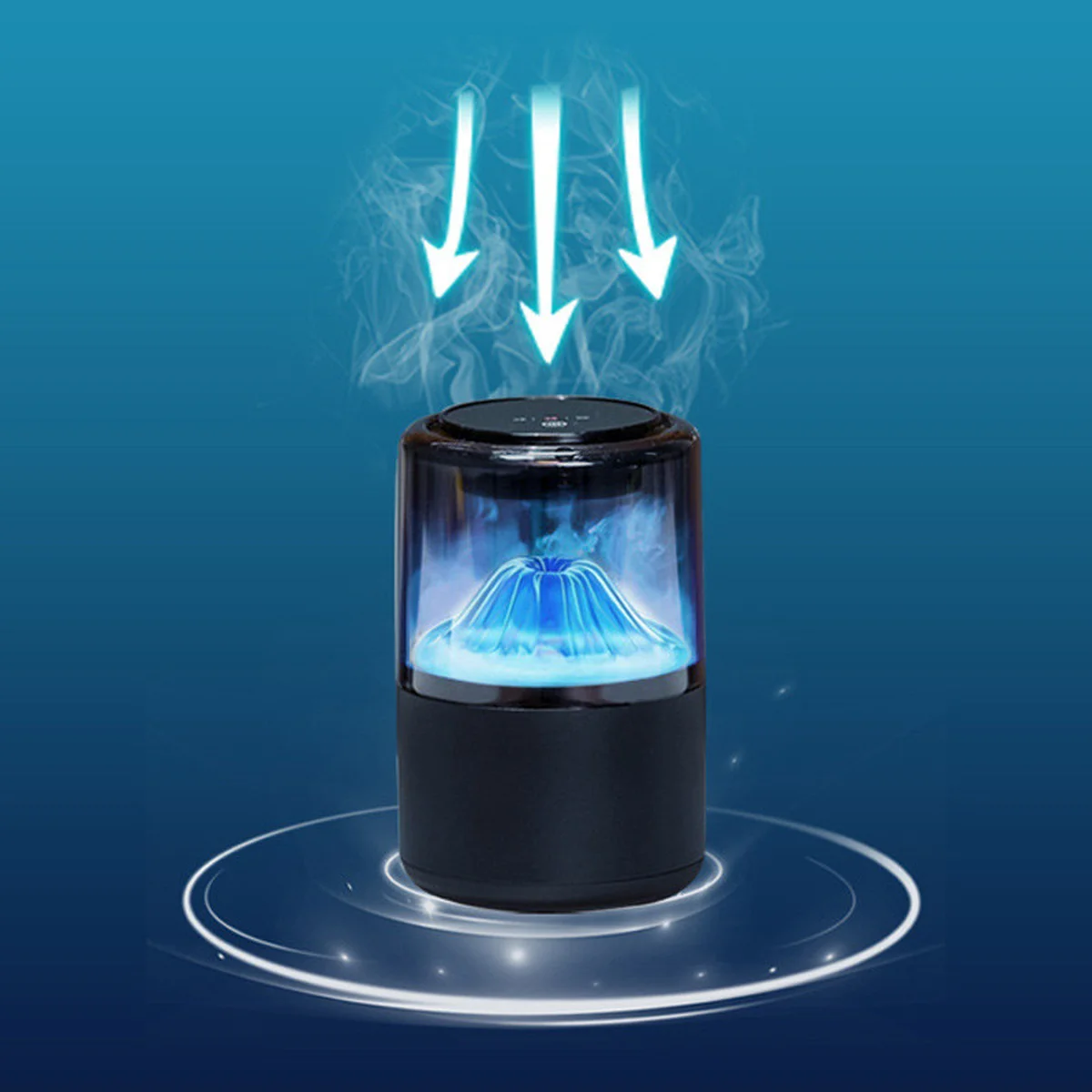 Ароматизатор/освіжувач повітря в машину Glowing Mountains Black